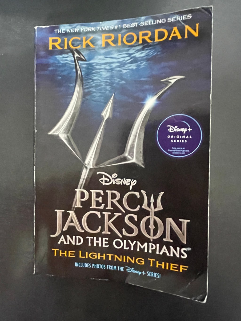 Percy Jackson and the Olympians book cover review